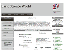 Tablet Screenshot of benhascience.com